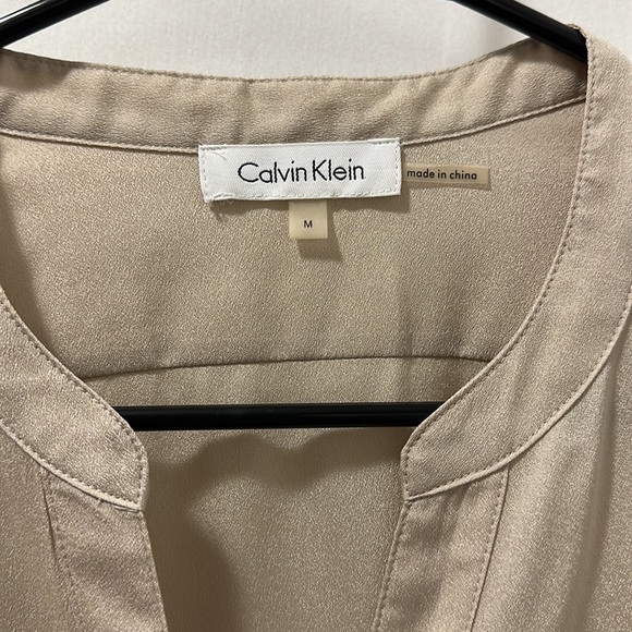 Calvin Klein zip pocket utility blouse - Picture 2 of 6